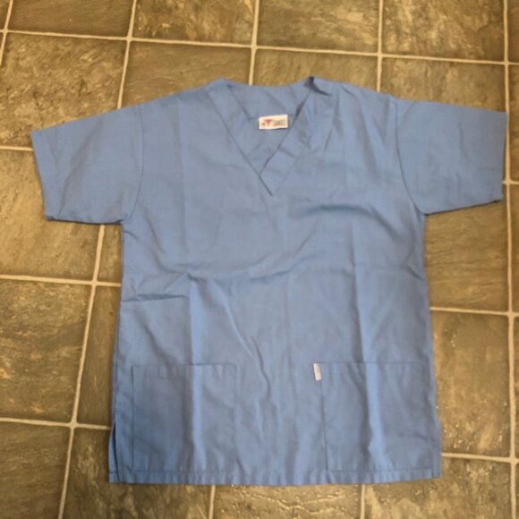Genny's Uniforms Scrub Top & Pants Set Blue - Picture 10 of 16
